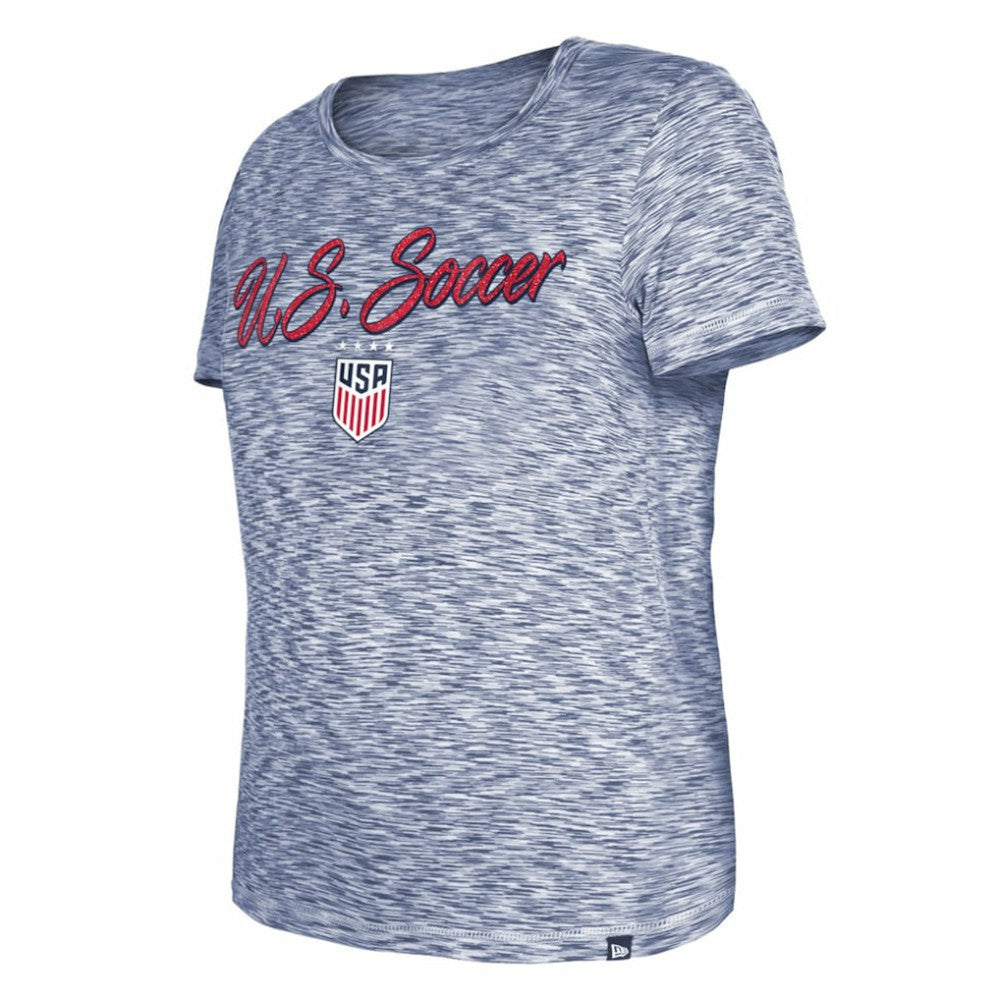USWNT 5th & Ocean by New Era Women's Active Space Dye Jersey T-Shirt