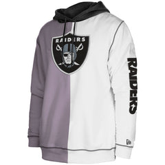 Las Vegas Raiders Third Down Split Raglan Pullover Hoodie | NFL Sale