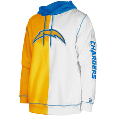 Los Angeles Chargers Third Down Split Raglan Pullover Hoodie | NFL Near me