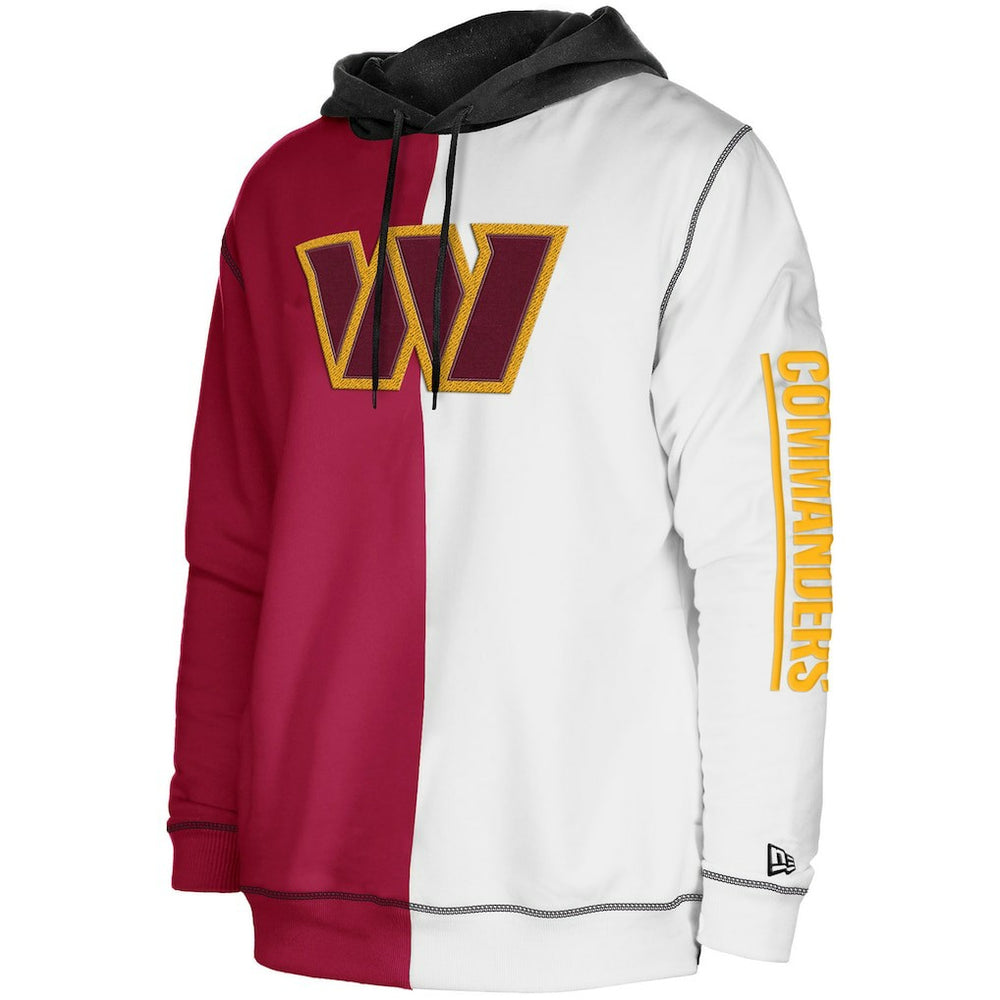 Washington Commanders Third Down Split Raglan Pullover Hoodie | NFL Sale
