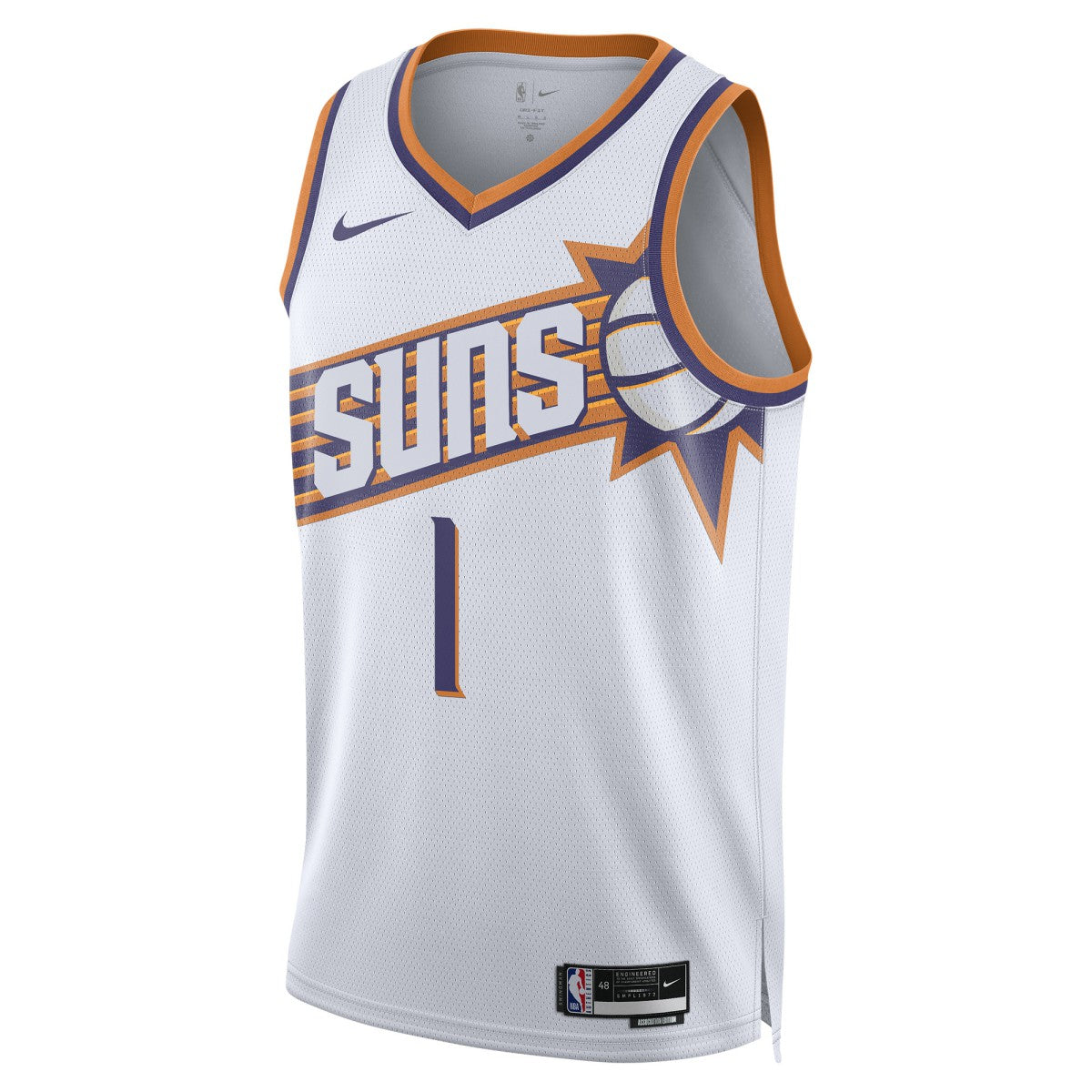 White Devin Booker Phoenix Suns Unisex Swingman Jersey | NBA