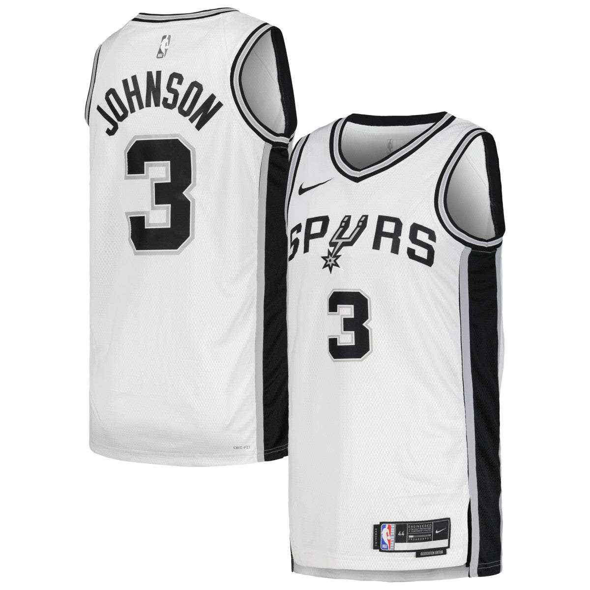 White Keldon Johnson San Antonio Spurs Unisex Swingman Jersey | NBA