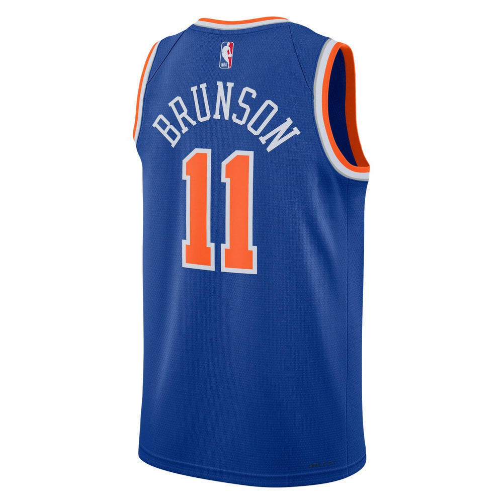 Blue Jalen Brunson New York Knicks Unisex Swingman Jersey | NBA