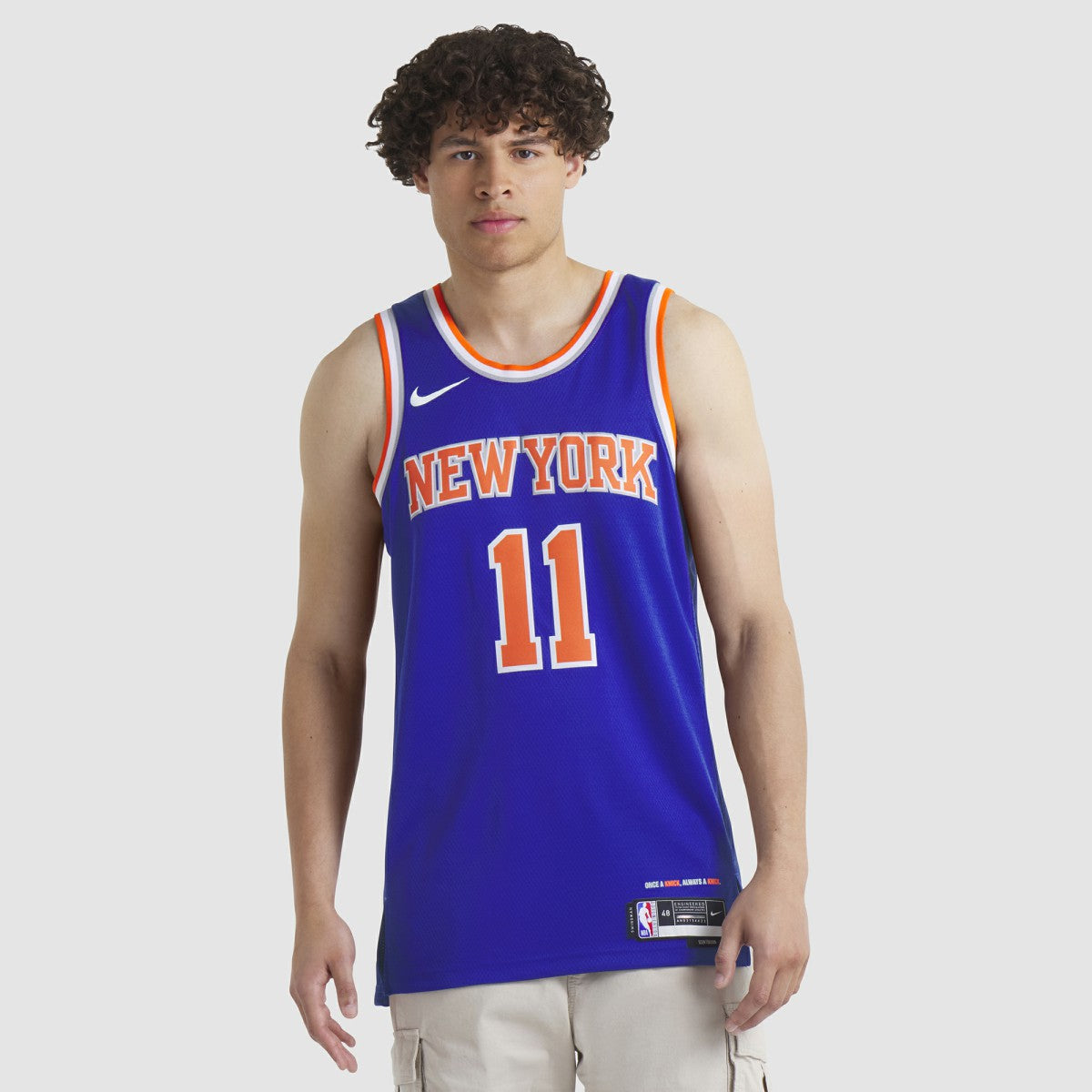 Blue Jalen Brunson New York Knicks Unisex Swingman Jersey | NBA
