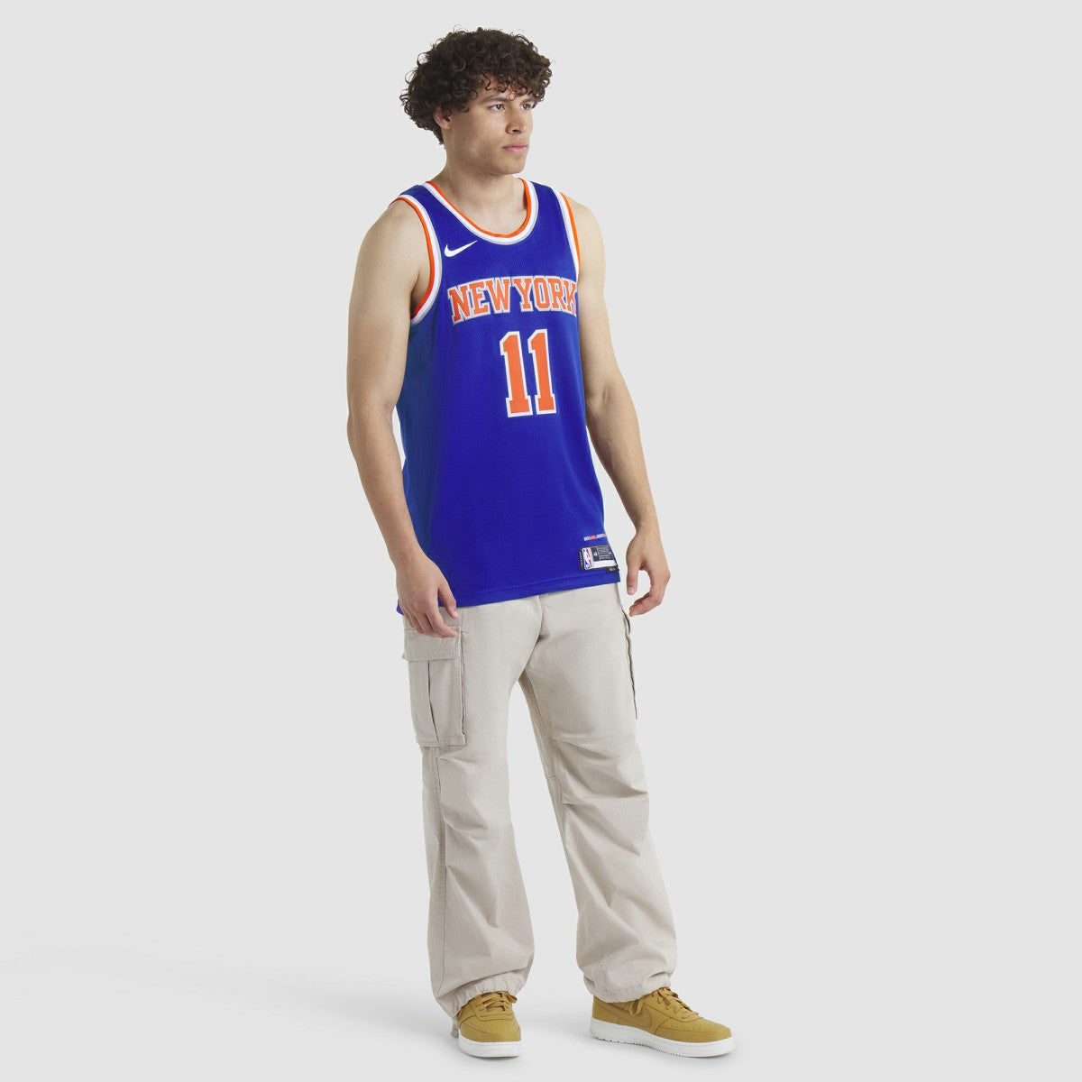 Blue Jalen Brunson New York Knicks Unisex Swingman Jersey | NBA