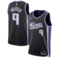 Black Kevin Huerter Sacramento Kings Unisex Swingman Jersey | NBA