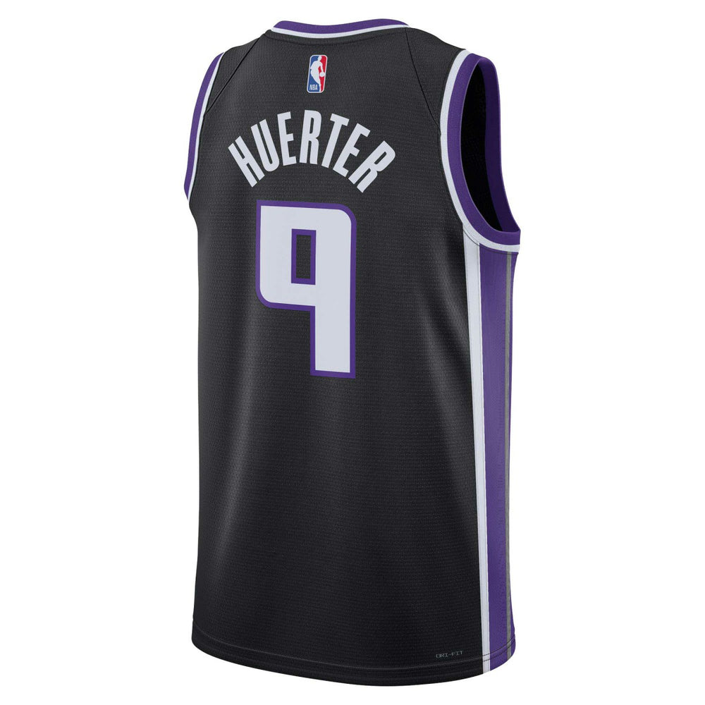 Black Kevin Huerter Sacramento Kings Unisex Swingman Jersey | NBA