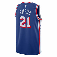 Royal Joel Embiid Philadelphia 76ers Unisex Swingman Jersey | NBA