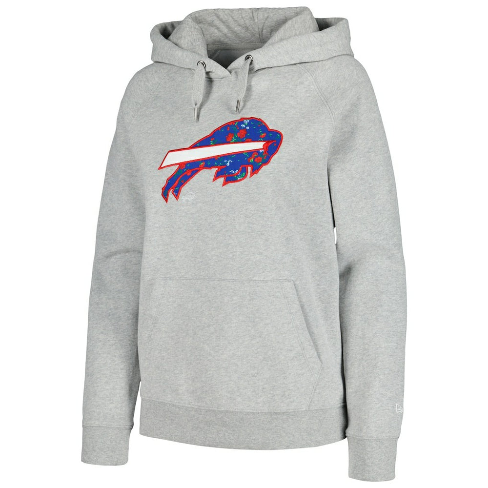Buffalo Bills Women's Floral Raglan Pullover Hoodie | NFL Discount
