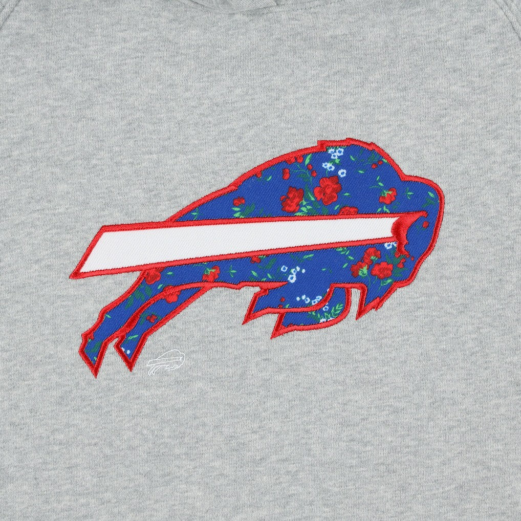 Buffalo Bills Women's Floral Raglan Pullover Hoodie | NFL Discount