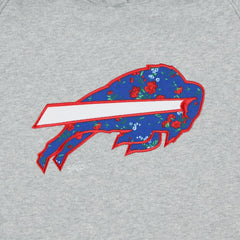 Buffalo Bills Women's Floral Raglan Pullover Hoodie | NFL Discount