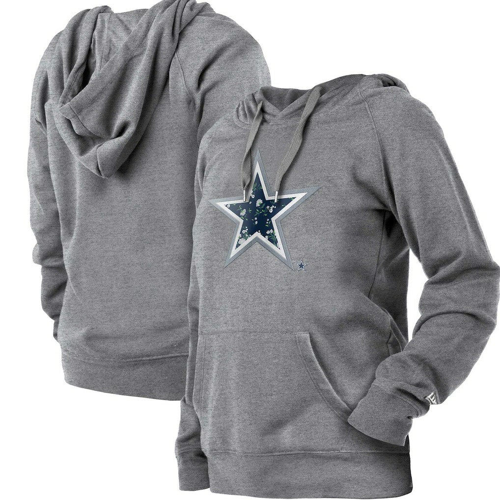 Dallas Cowboys Women's Floral Raglan Pullover Hoodie | NFL New