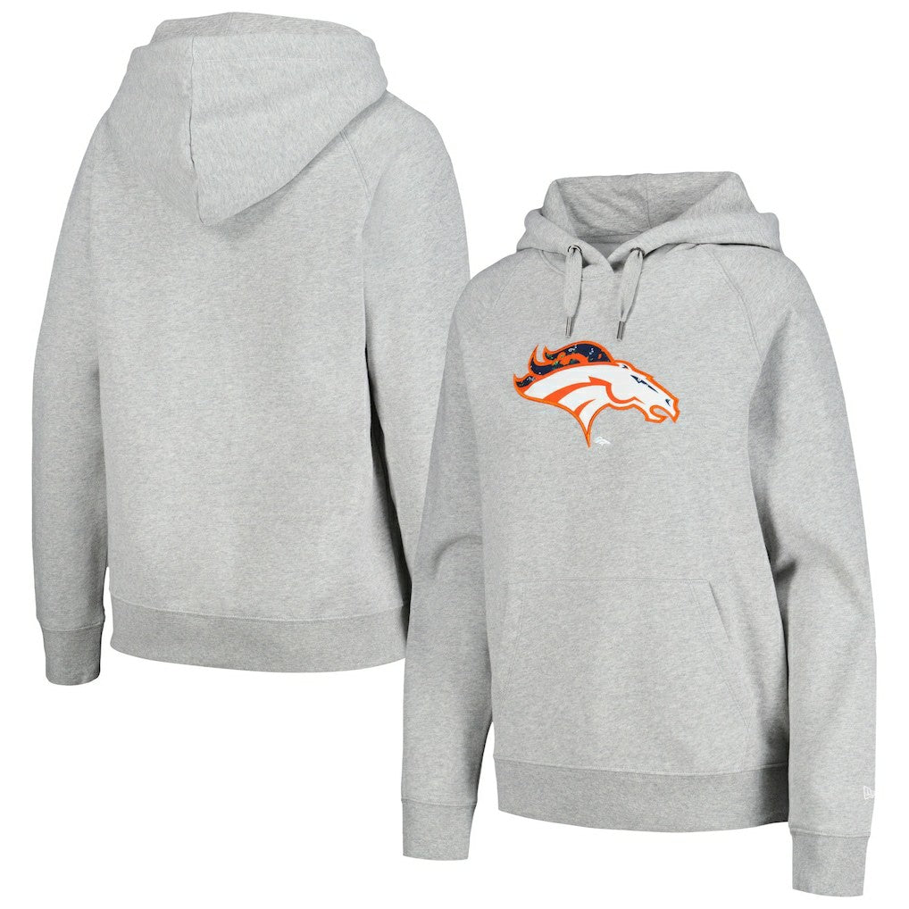 Denver Broncos Women's Floral Raglan Pullover Hoodie | NFL US