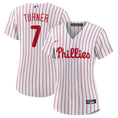 Trea Turner Philadelphia Phillies Nike Women's Home Replica Player Jersey - MLB Jerseys