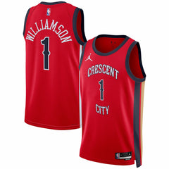 Red Zion Williamson New Orleans Pelicans Jordan Brand Unisex Swingman Jersey | NBA