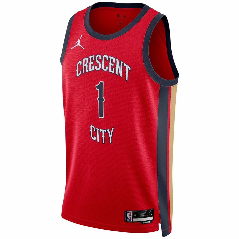 Red Zion Williamson New Orleans Pelicans Jordan Brand Unisex Swingman Jersey | NBA