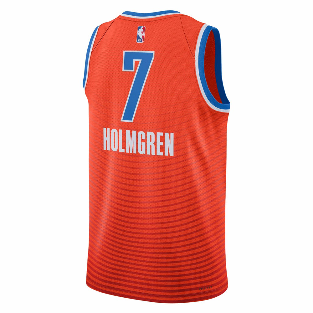 Orange Chet Holmgren Oklahoma City Thunder Jordan Brand Unisex Swingman Jersey | NBA
