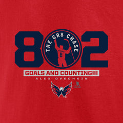Alexander Ovechkin Washington Capitals Fanatics The Gr8 Chase T-Shirt -  NHL T-shirts