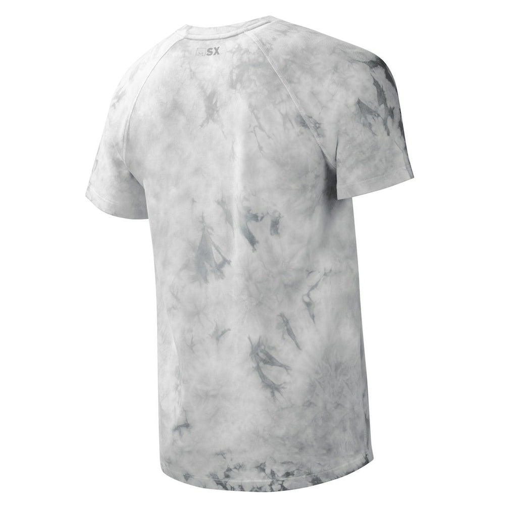 Las Vegas Raiders MSX by Michael Strahan Resolution Tie-Dye Raglan T-Shirt | NFL On sale