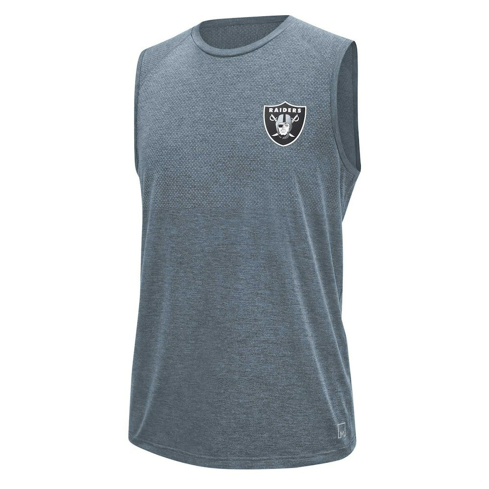 Las Vegas Raiders MSX by Michael Strahan Warm Up Sleeveless T-Shirt | NFL On sale