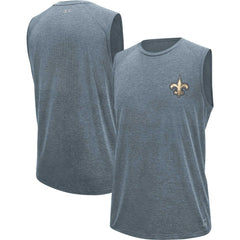 New Orleans Saints MSX by Michael Strahan Warm Up Sleeveless T-Shirt | NFL New