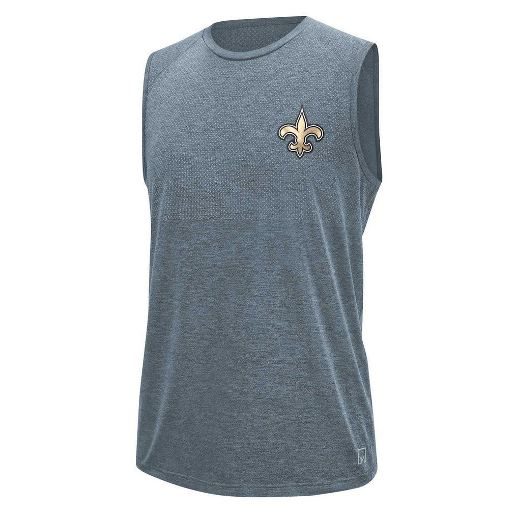 New Orleans Saints MSX by Michael Strahan Warm Up Sleeveless T-Shirt | NFL New