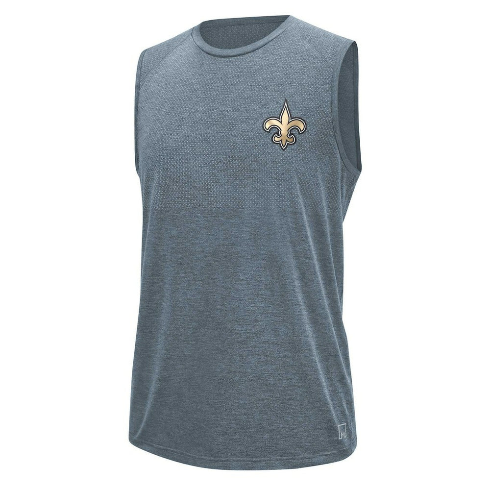 New Orleans Saints MSX by Michael Strahan Warm Up Sleeveless T-Shirt | NFL New