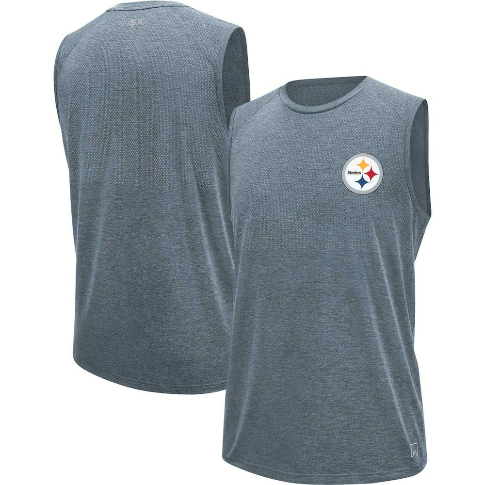 Pittsburgh Steelers MSX by Michael Strahan Warm Up Sleeveless T-Shirt | NFL Online