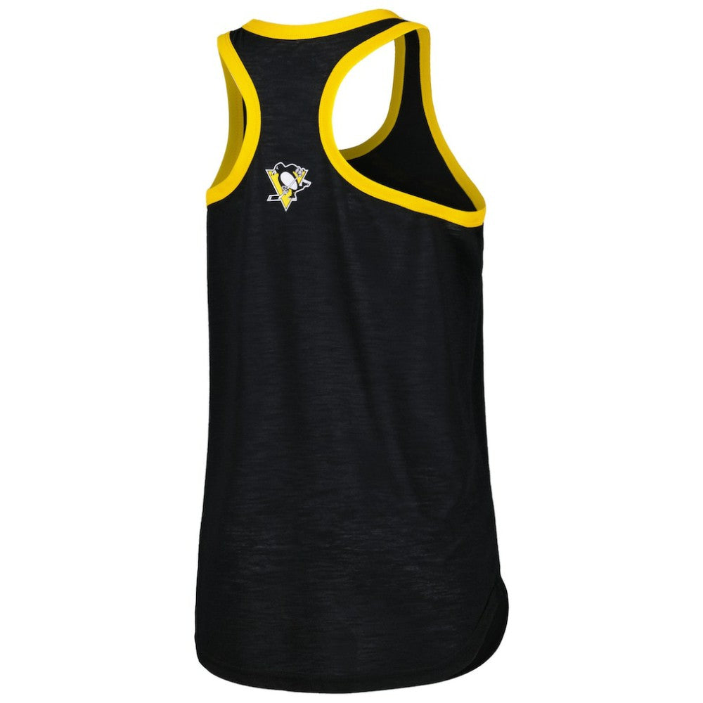 Pittsburgh Penguins G-III 4Her by Carl Banks Women's First Base Racerback Scoop Neck Tank Top -  NHL Tank Top