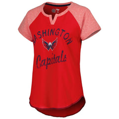 Washington Capitals Starter Women's Grand Slam Raglan Notch Neck T-Shirt -  NHL T-shirts