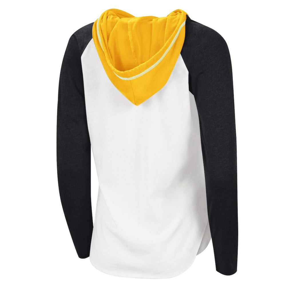 Boston Bruins G-III 4Her by Carl Banks Women's MVP Raglan Lightweight Hooded T-Shirt -  NHL T-shirts