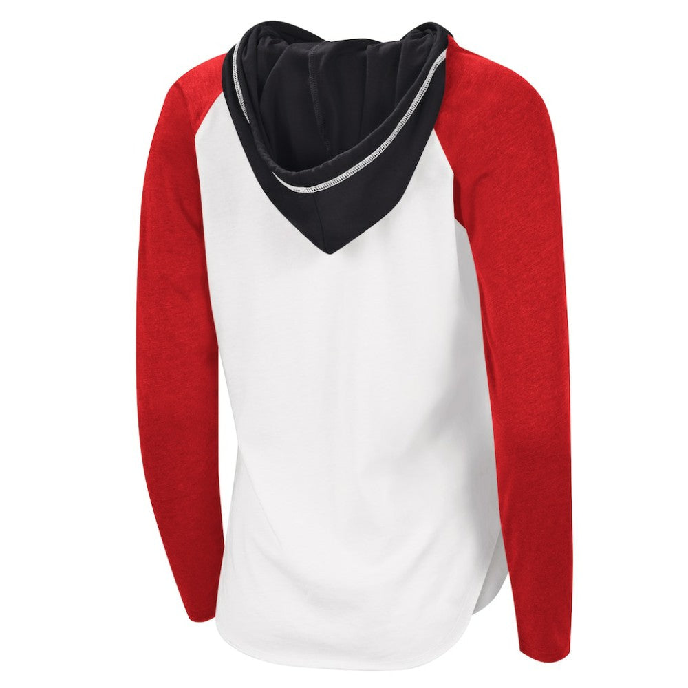 Chicago Blackhawks G-III 4Her by Carl Banks Women's MVP Raglan Lightweight Hooded T-Shirt -  NHL T-shirts