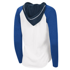 St. Louis Blues G-III 4Her by Carl Banks Women's MVP Raglan Lightweight Hooded T-Shirt -  NHL T-shirts
