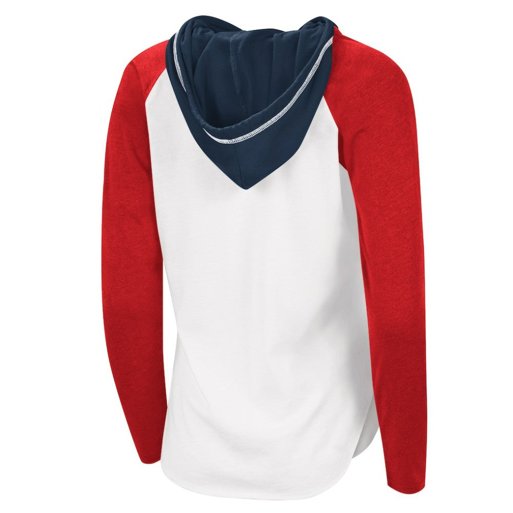 Washington Capitals G-III 4Her by Carl Banks Women's MVP Raglan Lightweight Hooded T-Shirt -  NHL T-shirts