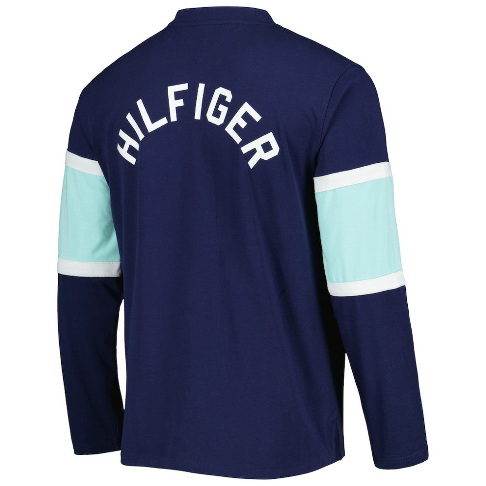 Seattle Kraken Tommy Hilfiger Walter Lace-Up Long Sleeve Top -  NHL