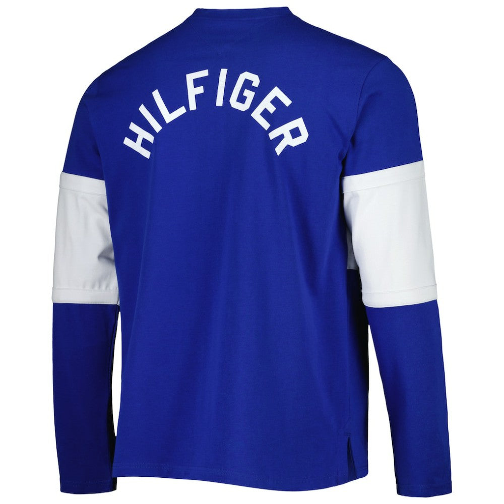 Tampa Bay Lightning Tommy Hilfiger Walter Lace-Up Long Sleeve Top -  NHL