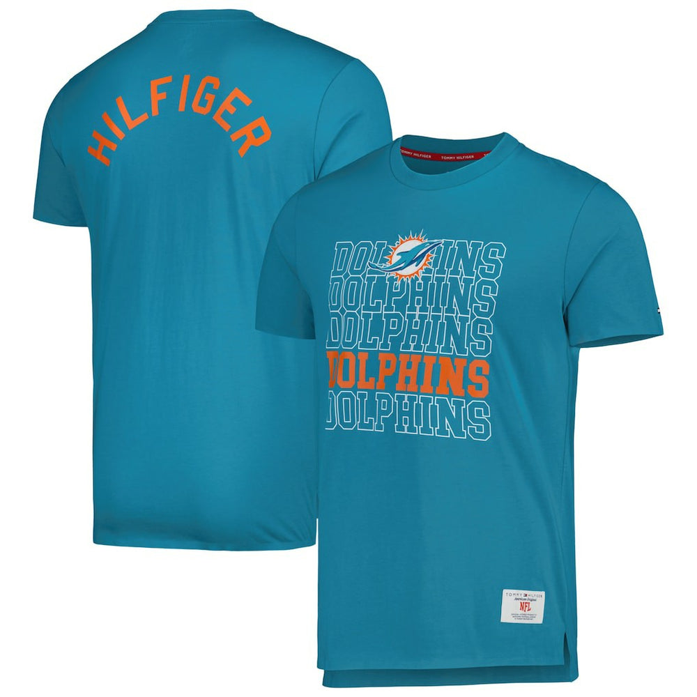 Miami Dolphins Tommy Hilfiger Liam T-Shirt | NFL On sale