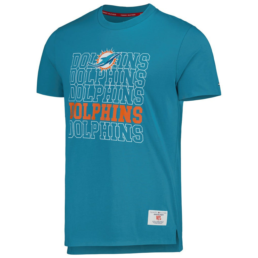 Miami Dolphins Tommy Hilfiger Liam T-Shirt | NFL On sale