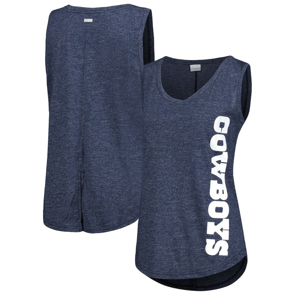 Dallas Cowboys Women's Cades Cape Omni-Wick Tri-Blend Tank Top | NFL Hot