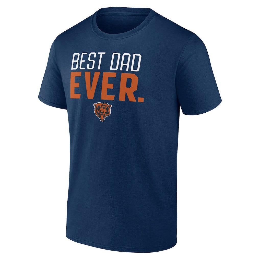 Chicago Bears Best Dad Ever Team T-Shirt | NFL Outlet