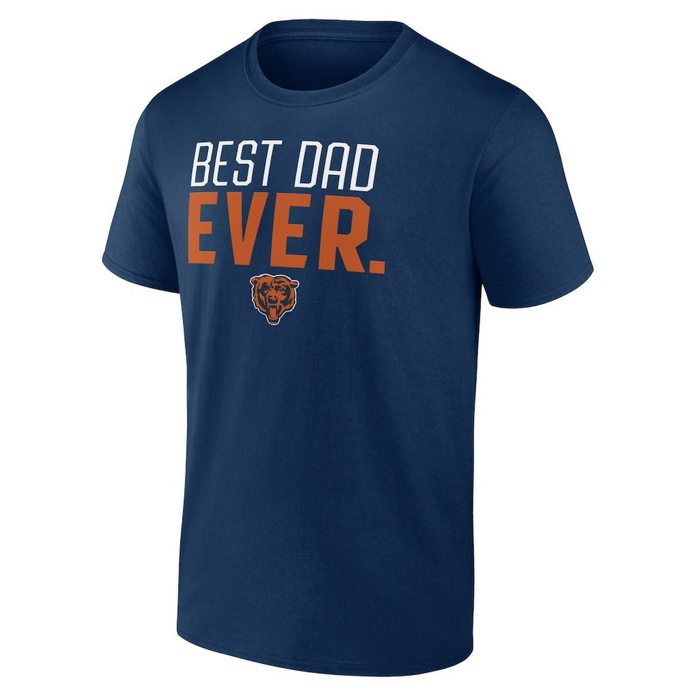 Chicago Bears Best Dad Ever Team T-Shirt | NFL Outlet
