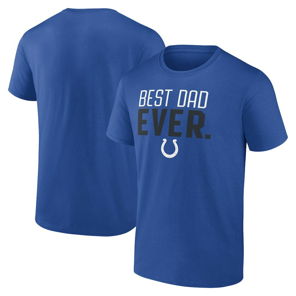 Indianapolis Colts Best Dad Ever Team T-Shirt | NFL Sale