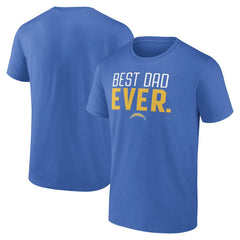 Los Angeles Chargers Best Dad Ever Team T-Shirt | NFL New