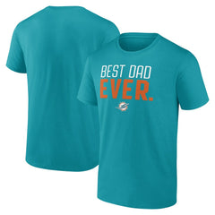 Miami Dolphins Best Dad Ever Team T-Shirt | NFL Near me