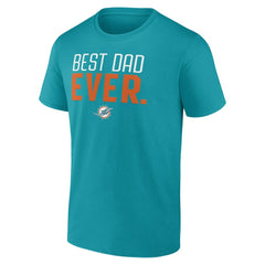 Miami Dolphins Best Dad Ever Team T-Shirt | NFL Near me