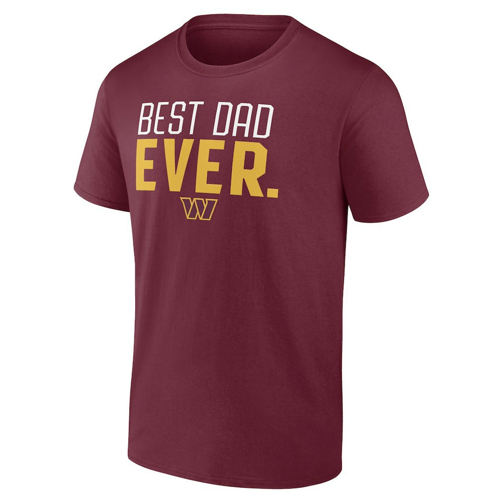 Washington Commanders Best Dad Ever Team T-Shirt | NFL Hot