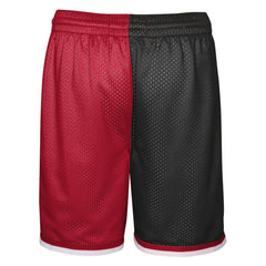 Black/Red Chicago Bulls Youth Hardwood Classics Big Face 5.0 Shorts | NBA