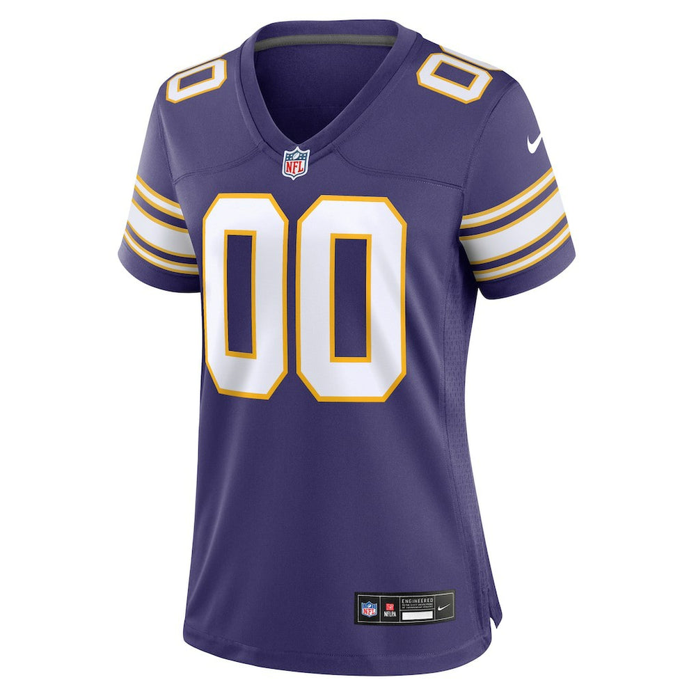 Minnesota Vikings Women's Classic Custom Game Jersey | NFL On sale