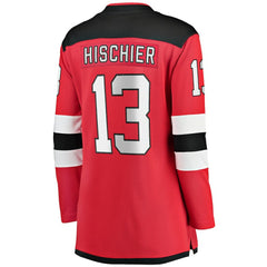 Nico Hischier New Jersey Devils Fanatics Women's Captain Patch Home Breakaway Jersey -  NHL Jerseys