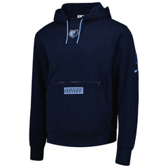 Navy Memphis Grizzlies Courtside Heavyweight Pullover Hoodie | NBA